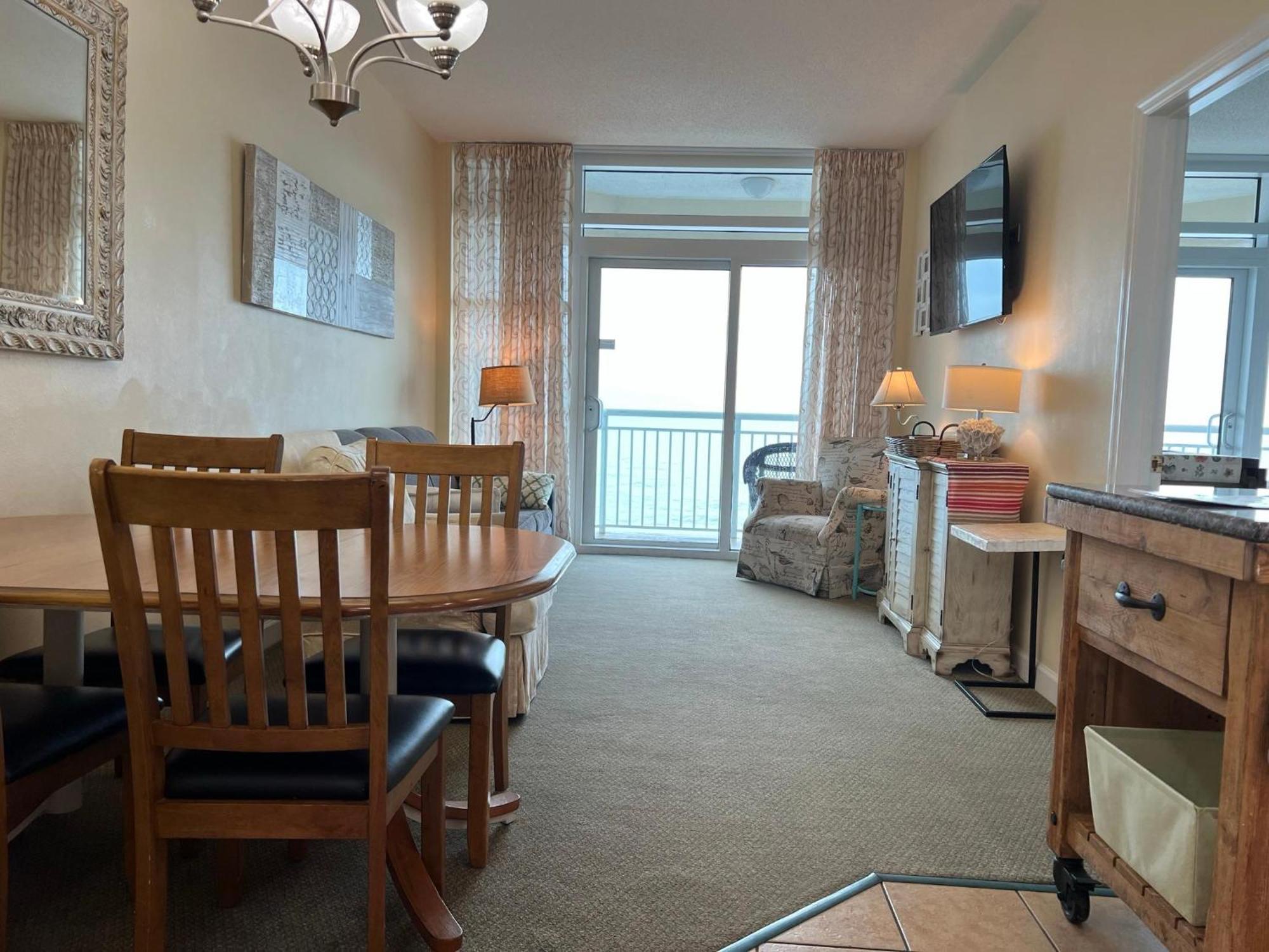 默特尔比奇2501 S Ocean Blvd, 0811 - Ocean Front Sleeps 6别墅 外观 照片